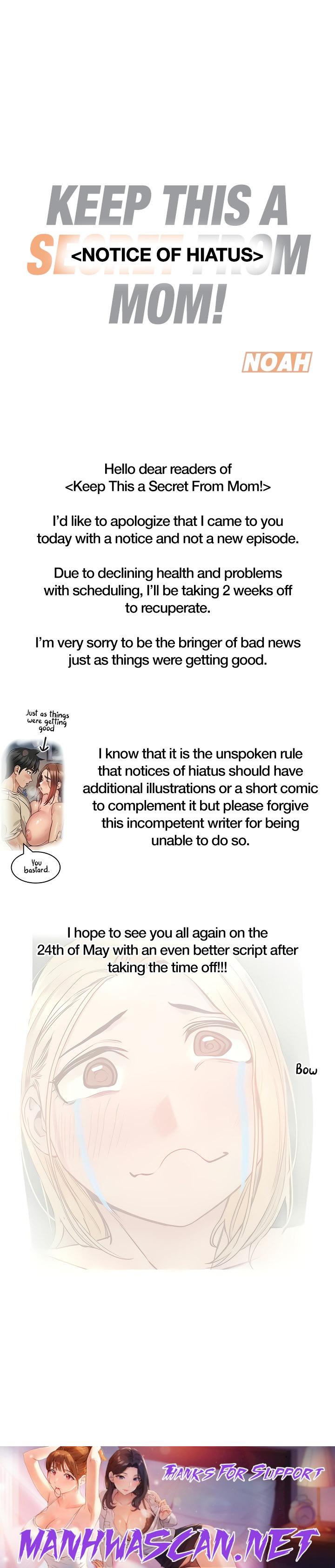 Keep it a secret from your mother! - Chapter 47.5 Page 1