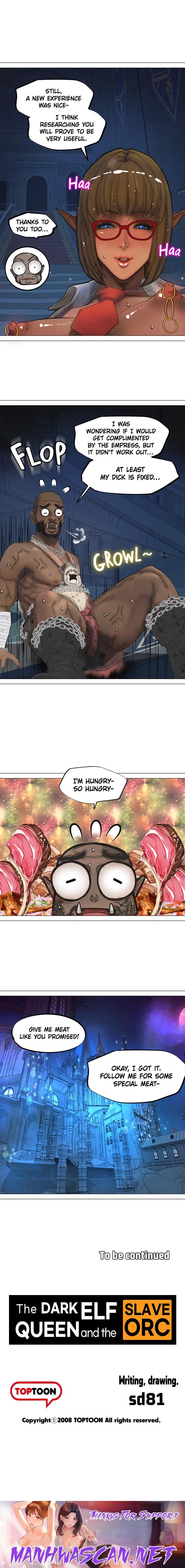 The DARK ELF QUEEN and the SLAVE ORC - Chapter 8 Page 15